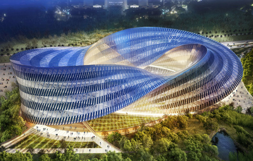 Möbius strip proposed for Taiwan arts centre