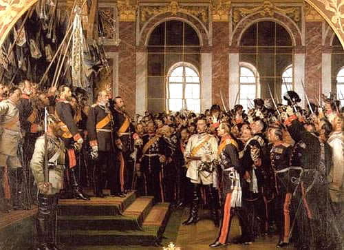 Foundation of the Second German Empire in 1871