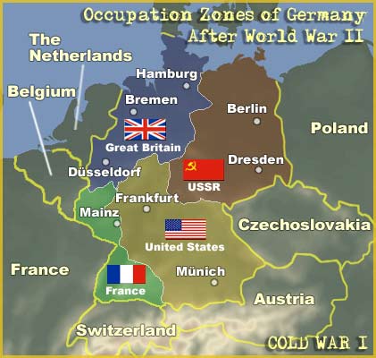 Postwar Occupation and Division of Germany