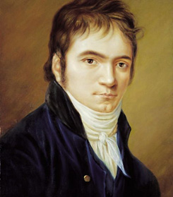 Ludwig van Beethoven, 33 years old